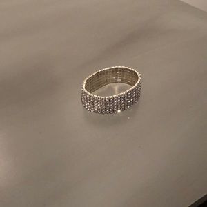 Sparkling costume jewelry bracelet